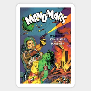 Vintage Man O'Mars (1953) Sticker